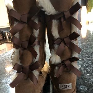 Ugg Tall Bailey boots in Chestnut